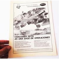 Publicidad Avion Ia 58 Pucara Fma Ia 63 Antiguo Malvinas  segunda mano  Argentina