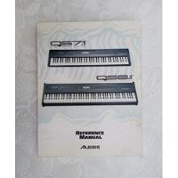 Teclado Keyboard Synthesizer Alesis Qs7.1 Qs8.1 Manual Inglé segunda mano  Argentina