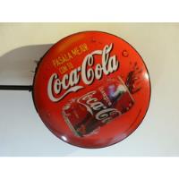 Cartel Luminoso Coca Cola Doble Faz Vintage A Reciclar 47 Cm segunda mano  Argentina