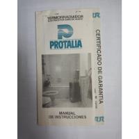 Termorradiador Protalia Eléctrico Manual De Instrucciones , usado segunda mano  Palermo