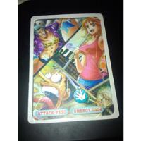 Carta Brillante One Piece Nami,franky,ussop Y Zoro segunda mano  Argentina