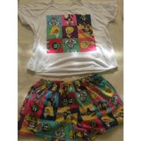 Vendo Conjunto Pijama Verano Mujer Small segunda mano  Argentina