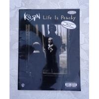 Korn Life Is Peachy Libro Original Partitura Guitarra Tablat segunda mano  Argentina