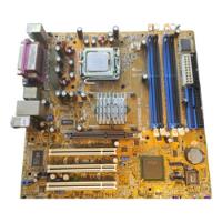 Mother Asus P5p800-vm Con Micro Pentium 4. No Enciende , usado segunda mano  Argentina