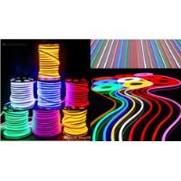 Tira Led Simil Neon 10 Colores En 25 Cm Cada Uno  segunda mano  Argentina