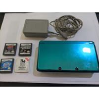 Usado, Nintendo 3ds  Color Aqua Blue 3 Juegos R4 Cargador Impecable segunda mano  Tribunales