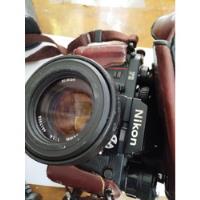 Camara Nikon F3 Con Lente Nikkor 50 Mm/1:14.flash, Lentes. segunda mano  Argentina