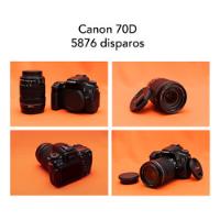 Canon Eos 70d Negro, usado segunda mano  Argentina