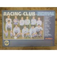 Póster Racing Club Semifinalista Copa Libertadores 1997, usado segunda mano  Argentina