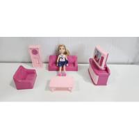 Muñeca Chelsea Original Barbie Club Con Set De Comedor, usado segunda mano  Argentina