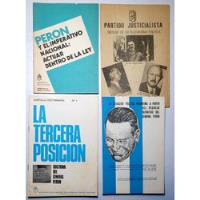 Perón. Cuatro Folletos Discursos Políticos 1973/83 Peronismo segunda mano  Argentina