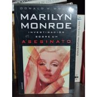 Marilyn Monroe: Investigación Sobre Un Asesinato - Ed Emecé, usado segunda mano  Argentina