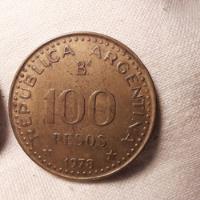Moneda De Argentina Pesos 100 Año 1978 Y 1979 - Ver Envío segunda mano  Argentina