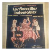 Afiche De Cine Antiguo Original Los Fierecillos Indomables segunda mano  Argentina