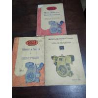Tres Antiguos Manuales De Motores Estacionarios Villa Winco segunda mano  Argentina