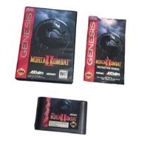 Mortal Kombat Ii - Sega Genesis Con Caja Y Manual- Original  segunda mano  Argentina