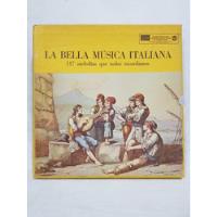 Vinilos Colección   La Bella Música Italiana   segunda mano  Argentina