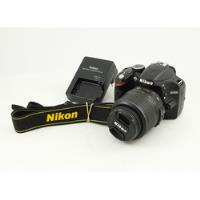  Nikon Kit D3200 + Lente 18-55mm Vr Dslr Color  Negro  segunda mano  Argentina