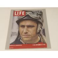 Revista Life En Español. Solamente Tapa: Juan Manuel Fangio segunda mano  Argentina