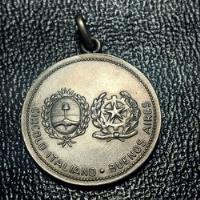 Medalla Circulo Italiano Bs.as Centenario 1973 Plata  - 1190 segunda mano  Argentina