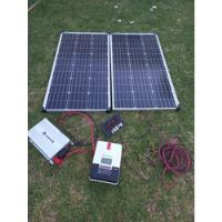 Kit 2 Paneles Solares 80 V + Inversor 12v A 220v + Regulador segunda mano  Argentina