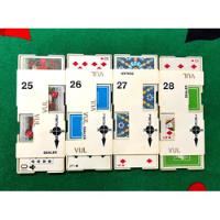 Usado, Set De 4 Tablillas De Bridge Y 4 Mazos De 52 Cartas Póker segunda mano  Argentina