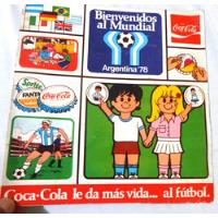  Album Figurita Antiguo Futbol Coca Cola Gomitas Mundial 78 segunda mano  Argentina