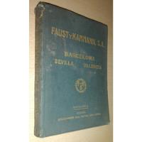 Catálogo Tubería Gas Vapor Agua Faust Y Kammann Tapa Dura segunda mano  Argentina