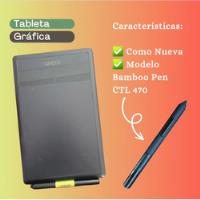Tableta Gráfica Bamboo Pen Ctl 470 segunda mano  Argentina