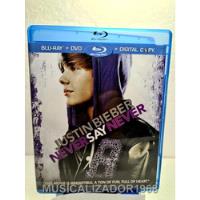 Justin Biever Never Say Never - Blu-ray + Dvd Original, usado segunda mano  Argentina