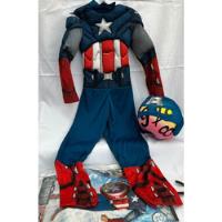 Disfraz Capitan America The Avangers Marvel T 4-6 Original segunda mano  Argentina