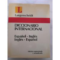 Diccionario Internacional Español-ingles Inglés Español!!!!! segunda mano  Argentina