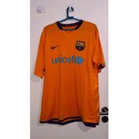 Camiseta Suplente Barcelona Fc 2006/07 Naranja Nike Original segunda mano  Argentina
