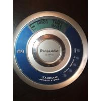 Discman Panasonic Sl-mp75 Mp3 Anti-skip + Trafo 4.5v Sony  segunda mano  Pompeya