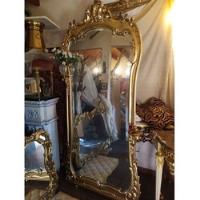 Espejo Antiguo De Pie Rococo Reliquia Colec Hay Luis Xv Xvi, usado segunda mano  Argentina