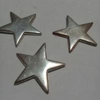 Estrellas Metal Souvenirs Plateadas X 18 De 4cm Diámetro  segunda mano  Argentina