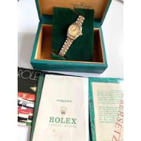 Rolex Dama 6917 Combinado 18 K Año 1979 Con Caja Y Papeles segunda mano  Argentina