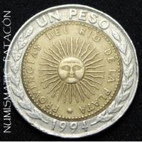 Usado, Moneda Argentina 1 Peso 1994 - Ceca: Corea - Cj 6.1 segunda mano  Argentina
