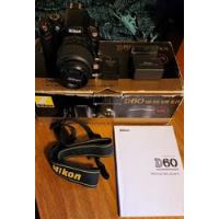 Nikon D60 Lente 18-55. Tiene Apenas Mil Disparos., usado segunda mano  Argentina