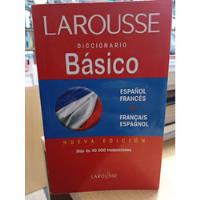 Diccionario Basico Larousse - Español Frances - Usado - Dvto segunda mano  Argentina