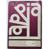 Revista Appia Psiquiatría Psicopatología 1976 Vol 3 # 1-2 segunda mano  Argentina