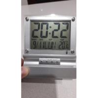 Reloj Despertador Digital, Calendario Temperatura, Con Luz segunda mano  Argentina