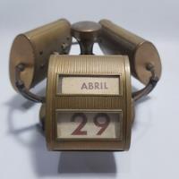 Antiguo Reloj Escritorio Europa Calendario Baromet Mag 60245 segunda mano  Argentina