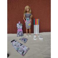 Barbie Crayola Con Accesorios  Y Ropa  segunda mano  Argentina