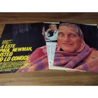 (a270) Paul Newman * Clippings Revista 4 Pgs * 1983 segunda mano  Argentina