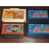 Lote Juegos Famicom Nintendo X4 Rpg Orig/jap/importado Impec segunda mano  Argentina
