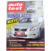 Auto Test 210 Honda Accord, Seat Altea, Nafteros Vs. Diesel  segunda mano  Argentina