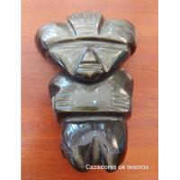 Figura  Azteca En Obsidiana segunda mano  Argentina