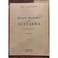 Metodo Moderno Para Guitarra - Libro Primero C4, usado segunda mano  Argentina