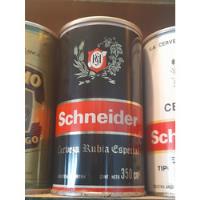 Usado, Antigua Lata Chapa Cerveza Rubia Especial Schneider Intacta  segunda mano  Argentina